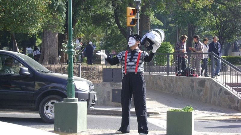 Salud vial en calles céntricas 