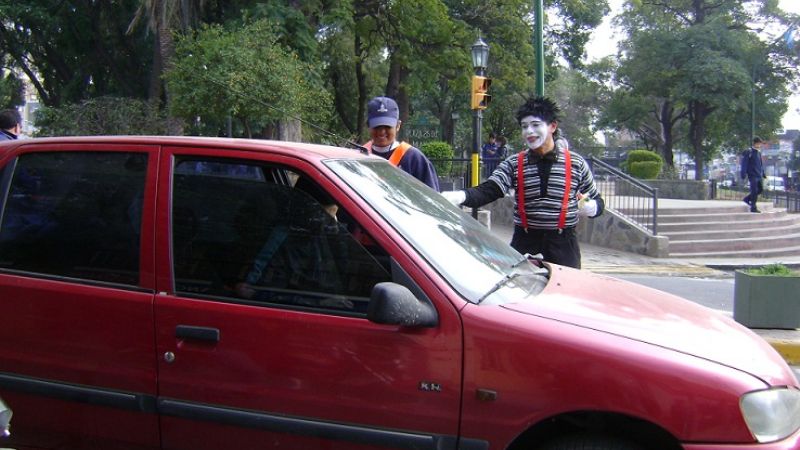 Salud vial en calles céntricas 