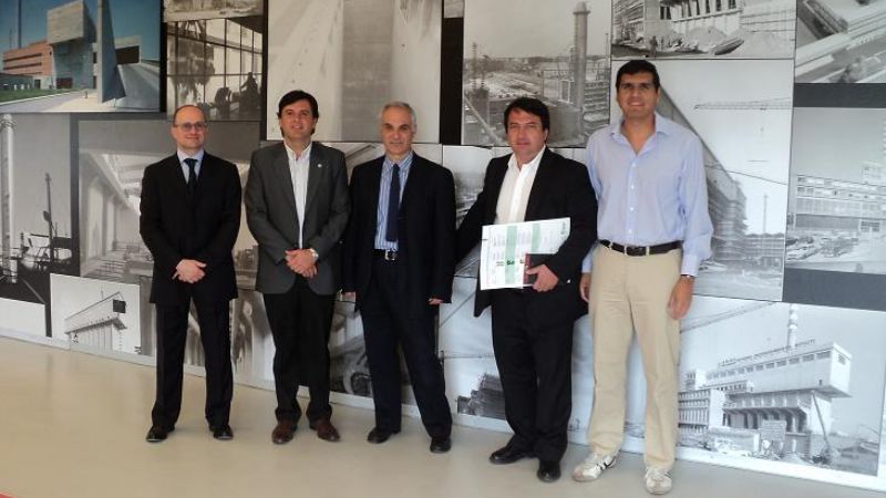 Funcionarios municipales visitan Planta de Residuos en Italia