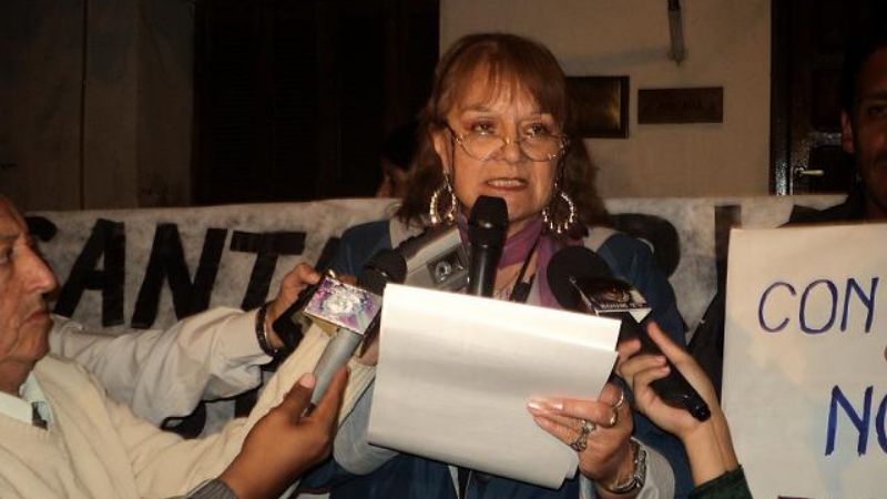 Las marchas siguen firmes y prometen hacer llegar la protesta  a los senadores en su estadía en Santa María