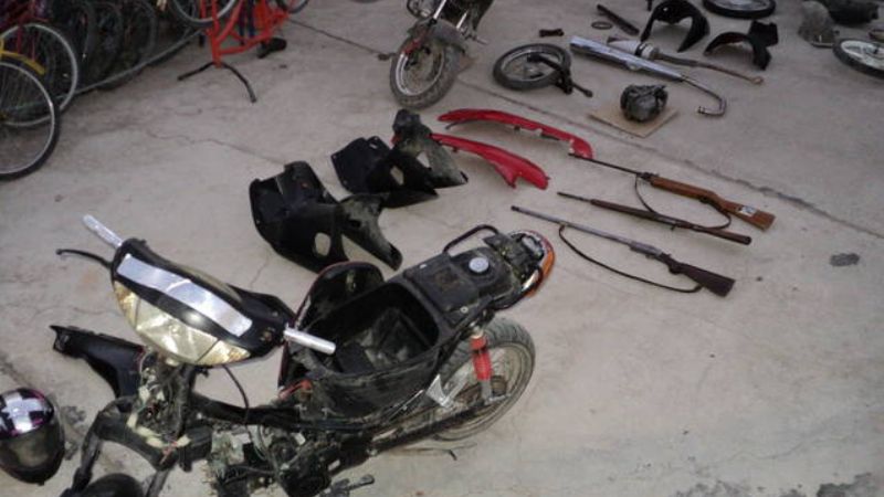 Espectacular procedimiento de la policía de Santa María