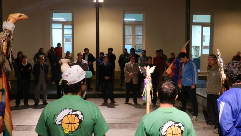 Jalil recibió a los corredores de la maratón “Por la Paz y la Dignidad”