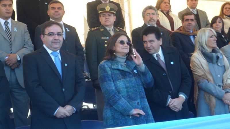 La gobernadora defendió la soberanía de las Malvinas