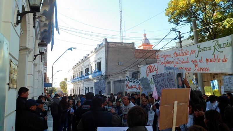 Familiares de Jésica llegaron hasta el Poder Judicial