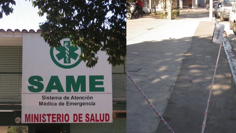 El municipio capitalino realizó mejoras en veredas del SAME