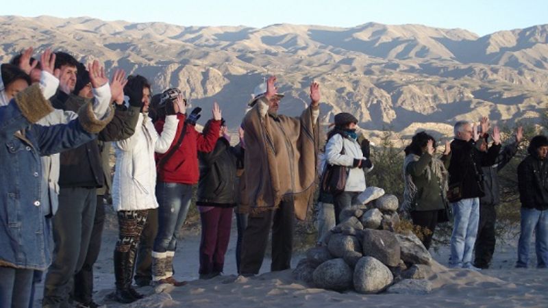 Comenzó la fiesta del sol
