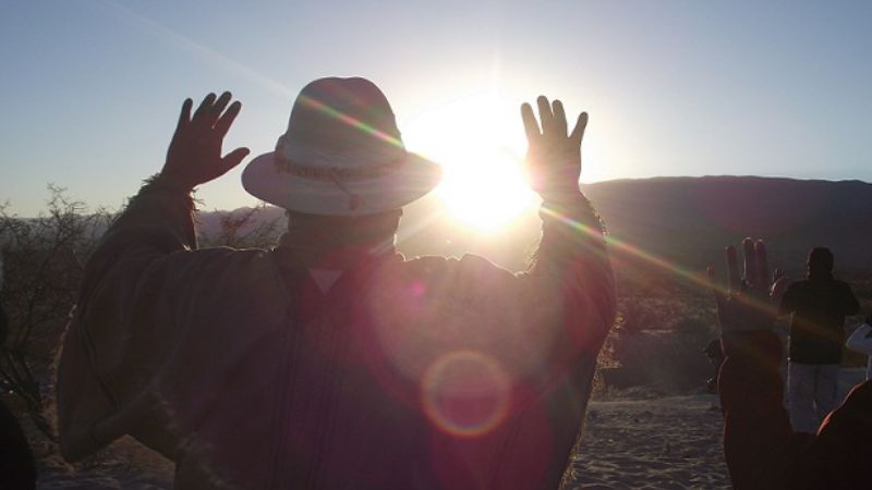 Comenzó la fiesta del sol