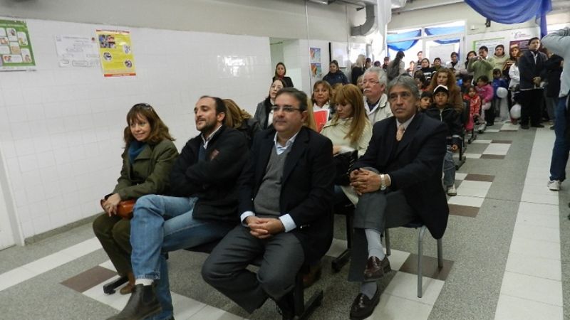 Jalil participó de los festejos del Centro de Salud Carlos Bravo