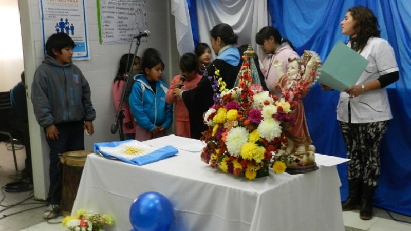 Jalil participó de los festejos del Centro de Salud Carlos Bravo