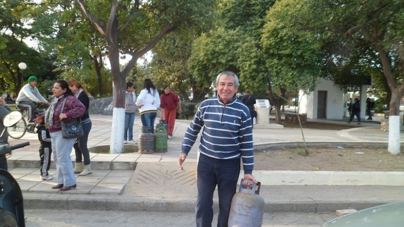 Vecinos de San Isidro quedaron sin “Garrafas para todos”