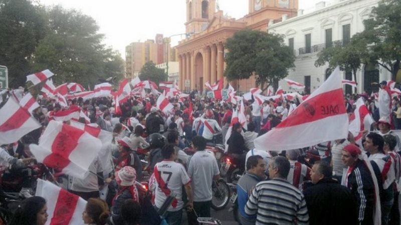 Catamarca tuvo festejo por la vuelta de River a la “A”