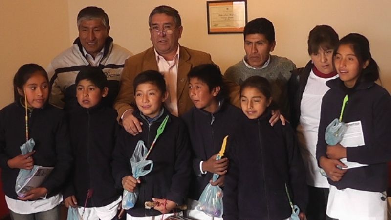 Alumnos de la Hoyada visitan Santa María