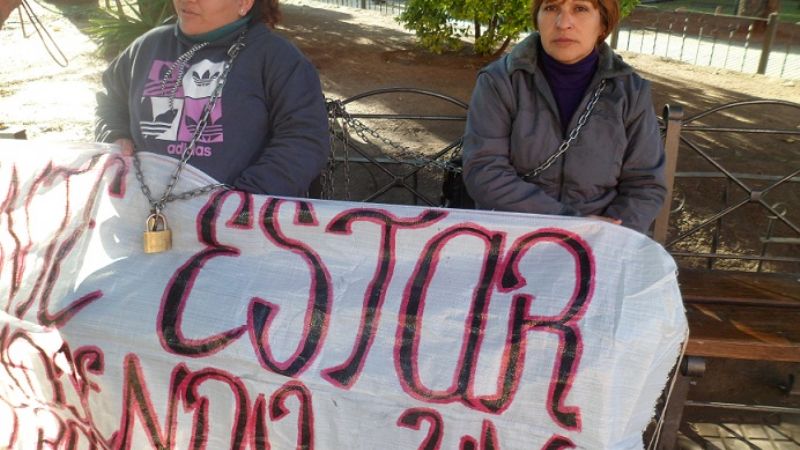 Mujeres iniciaron huelga de hambre