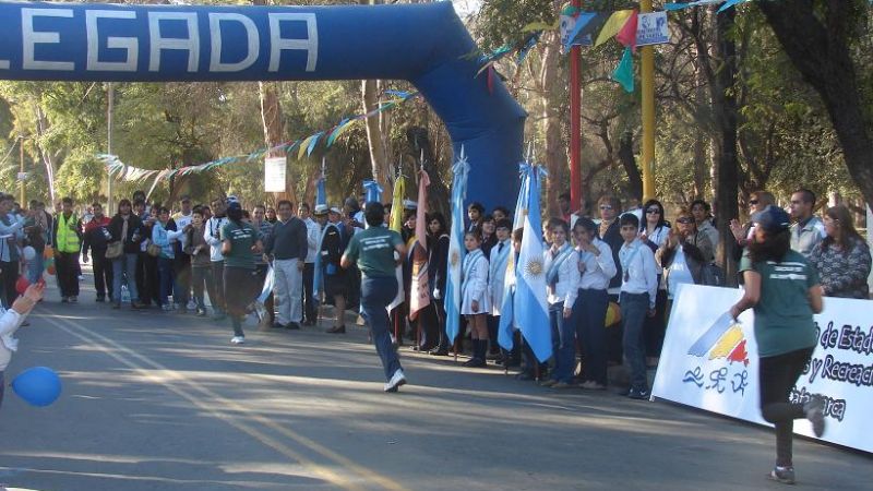 Se realizó prueba atlética 