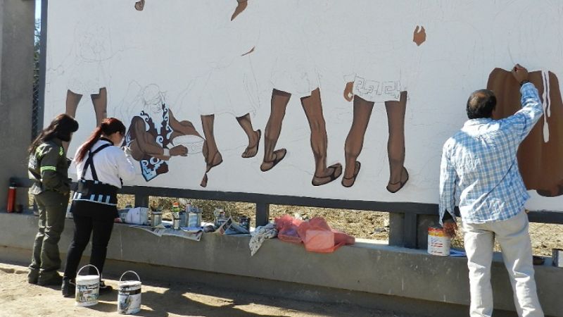 Avanza la reproducción de la obra de Varela Lezana en la plaza que llevará su nombre