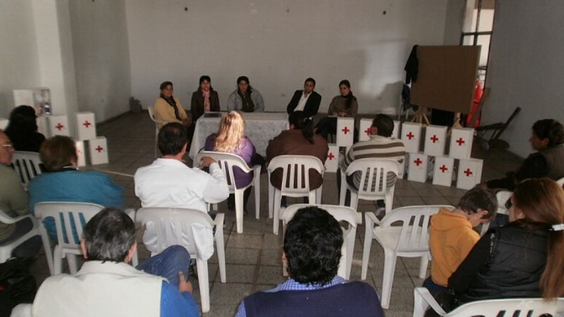 Encuentro con centros vecinales de Valle Viejo