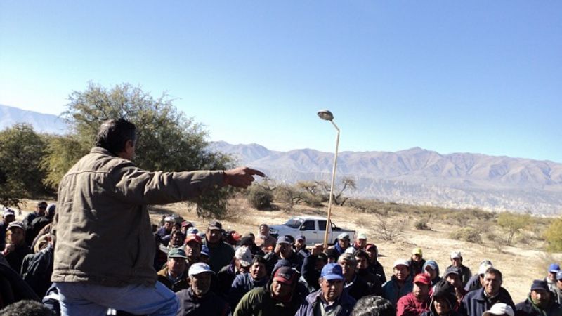 Los municipales de Santa María ahora piden 600 pesos