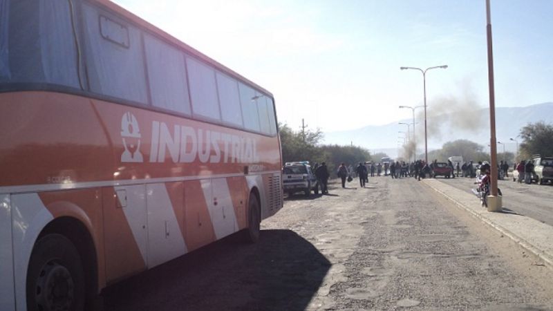 Los municipales de Santa María ahora piden 600 pesos