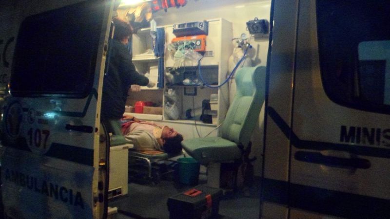 Motociclista, en estado de ebriedad, chocó contra una camioneta