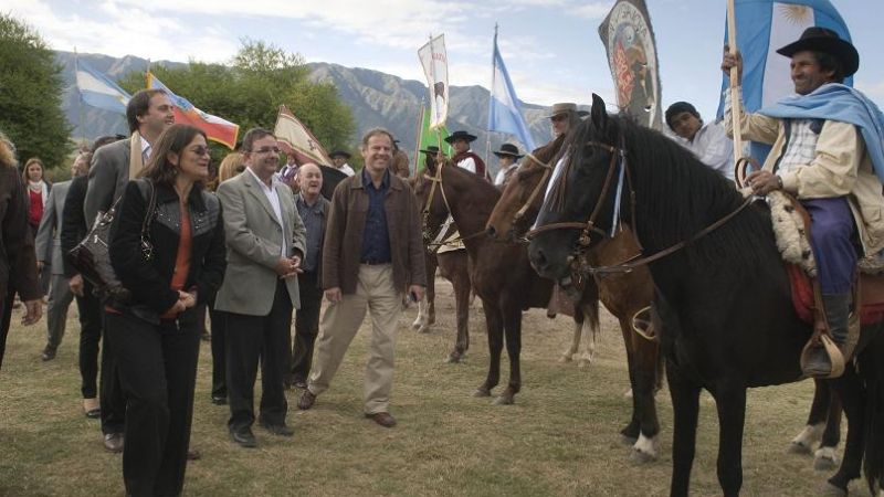 Corpacci presidió de los homenajes a Felipe Varela 