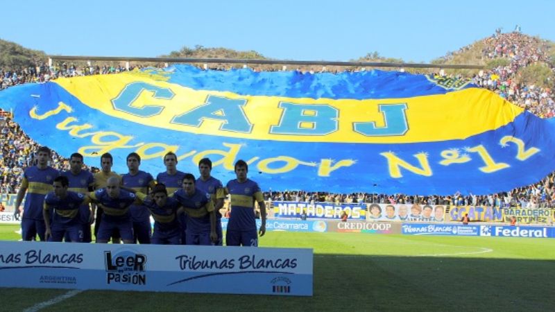 Postales "xeneizes" de la Copa Argentina en Catamarca