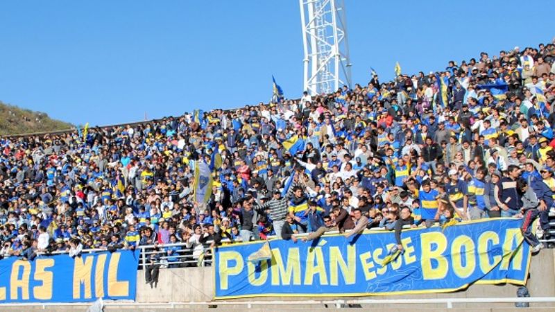 Postales "xeneizes" de la Copa Argentina en Catamarca