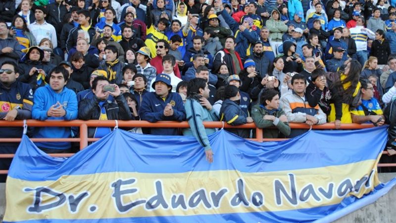 Postales "xeneizes" de la Copa Argentina en Catamarca