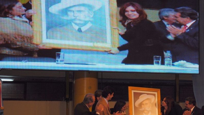 Lucía Corpacci agradeció por la  reivindicación a Felipe Varela