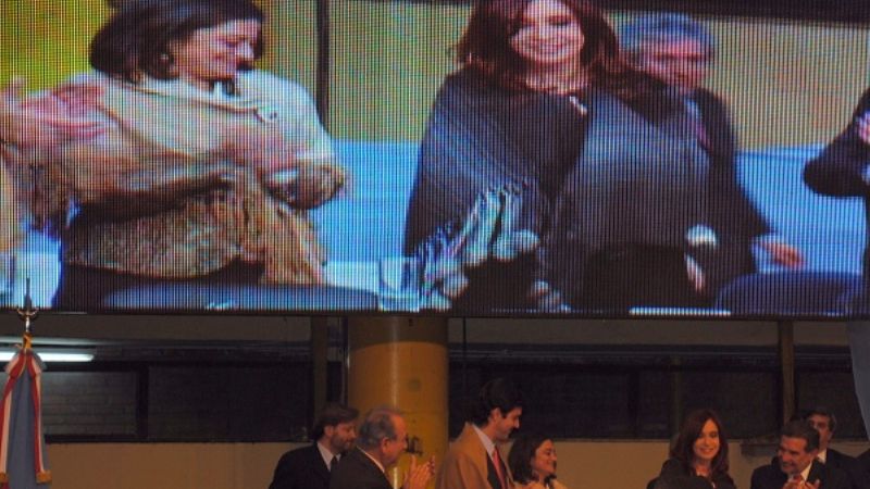 Lucía Corpacci agradeció por la  reivindicación a Felipe Varela