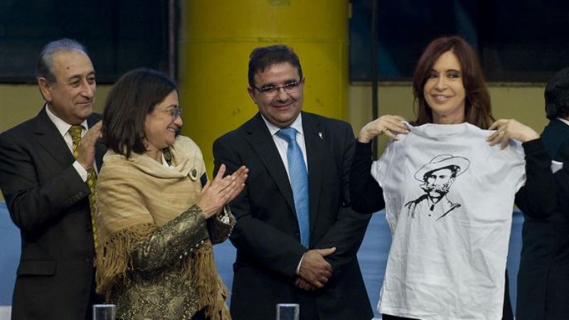 Lucía Corpacci agradeció por la  reivindicación a Felipe Varela