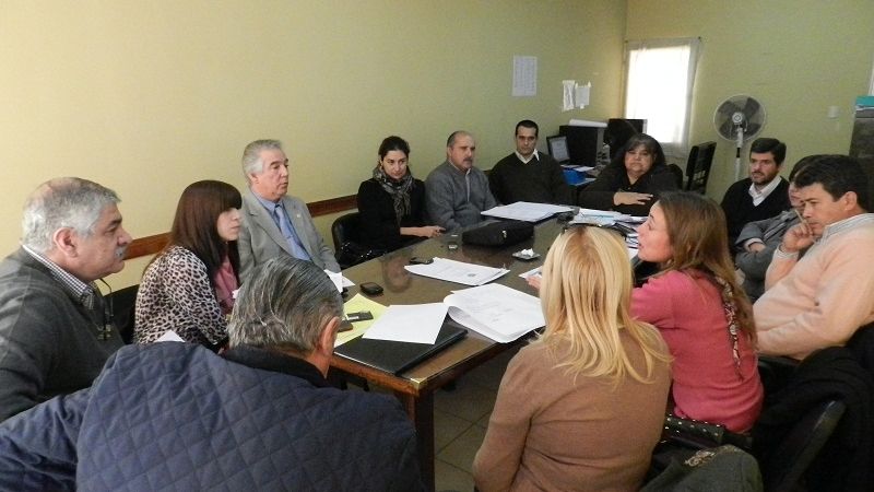 Diputados se reunieron con miembros de la Dirección de Discapacidad