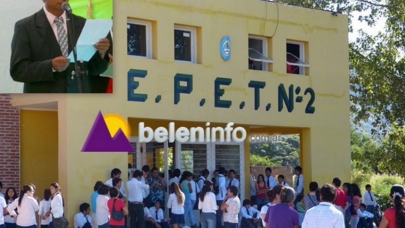 Cruces en Belén por rumores de intervención de la EPET N°2