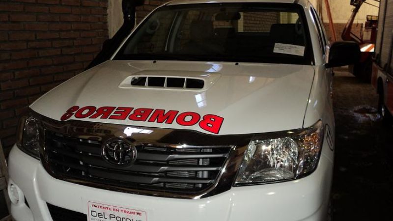 Bomberos santamarianos adquirieron nueva camioneta