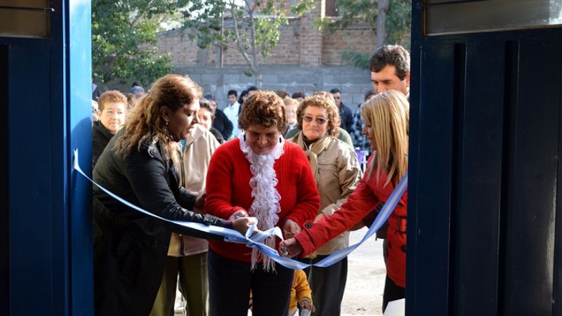 Reinauguraron la posta del Barrio Don Félix