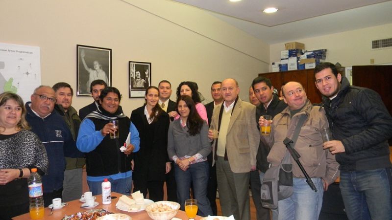 Agasajo a periodistas 