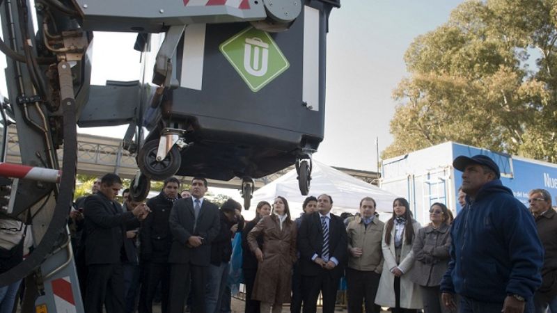 Tecnología de punta para la recolección de residuos en la Capital