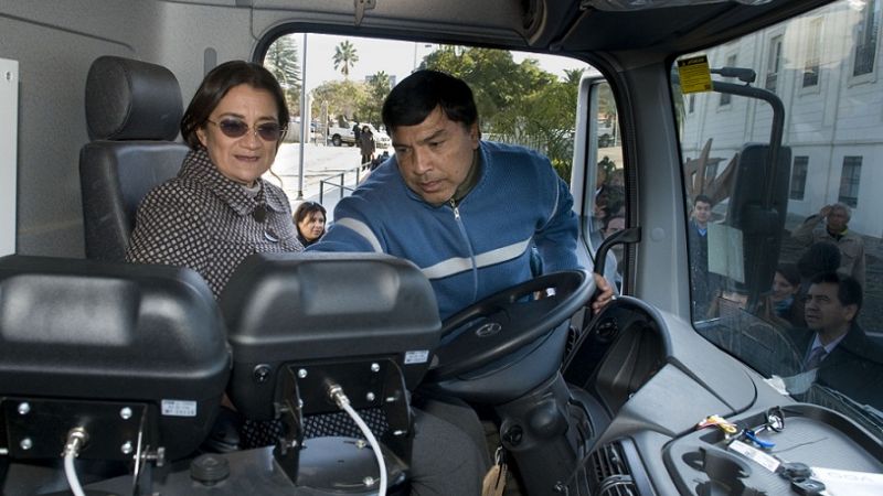 Tecnología de punta para la recolección de residuos en la Capital