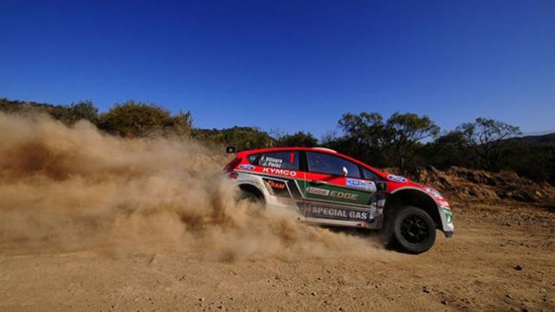 Rally Argentino: Villagra arrancó adelante en Catamarca
