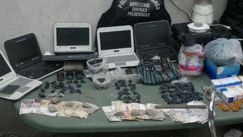 Mega operativo antidrogas en San Antonio