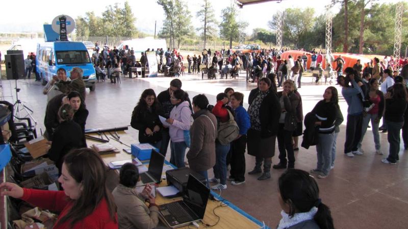 Más de 200 vecinos de Huillapima pasaron por el “Catamarca con todos”