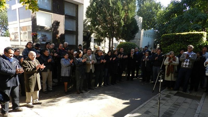 Jalil en el homenaje al ex gobernador Vicente Saadi