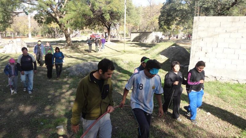 Caminata integradora en al Camping Municipal