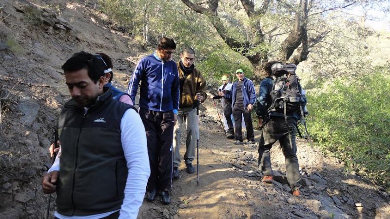 Caminata integradora en al Camping Municipal