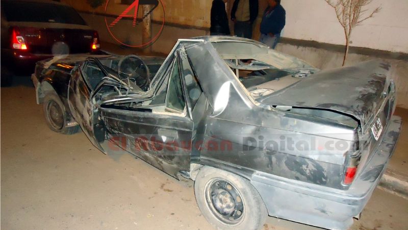 Espectacular vuelco en Fiambalá