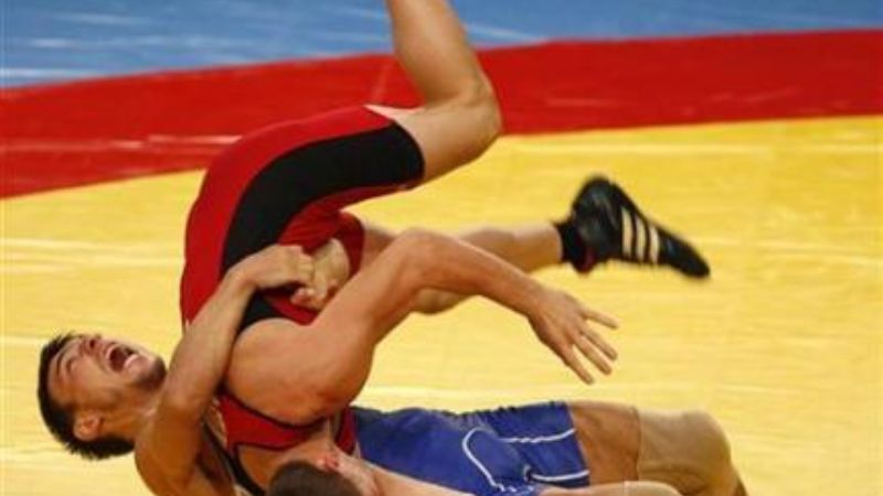 Capacitación de lucha deportiva