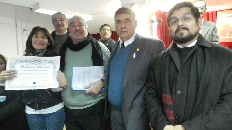 Día de reconocimientos en la sesión de Diputados  