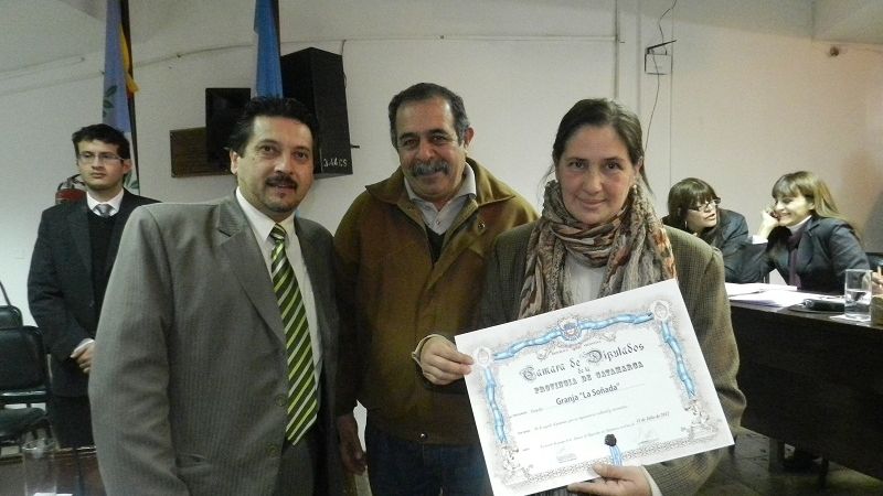 Día de reconocimientos en la sesión de Diputados  