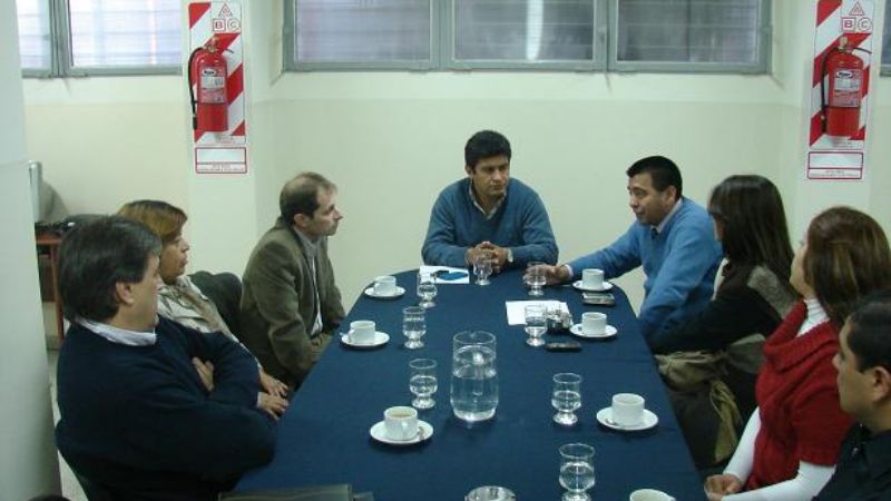 Reunión de autoridades locales con representantes de Nación