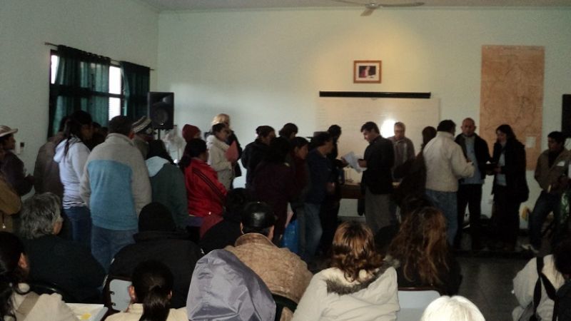 La junta provincial realizó evaluaciones en el hospital de Santa María