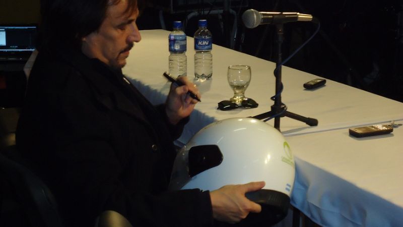 Alejandro Lerner se sumó a la campaña de seguridad vial